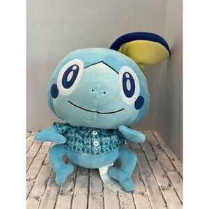 Build A Bear BAB Pokemon Sobble Plush Stuffed Animal No Sound 19”